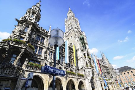 Türme vom Rathaus in München