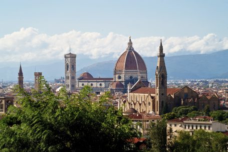 Blick auf den Dom von Florenz