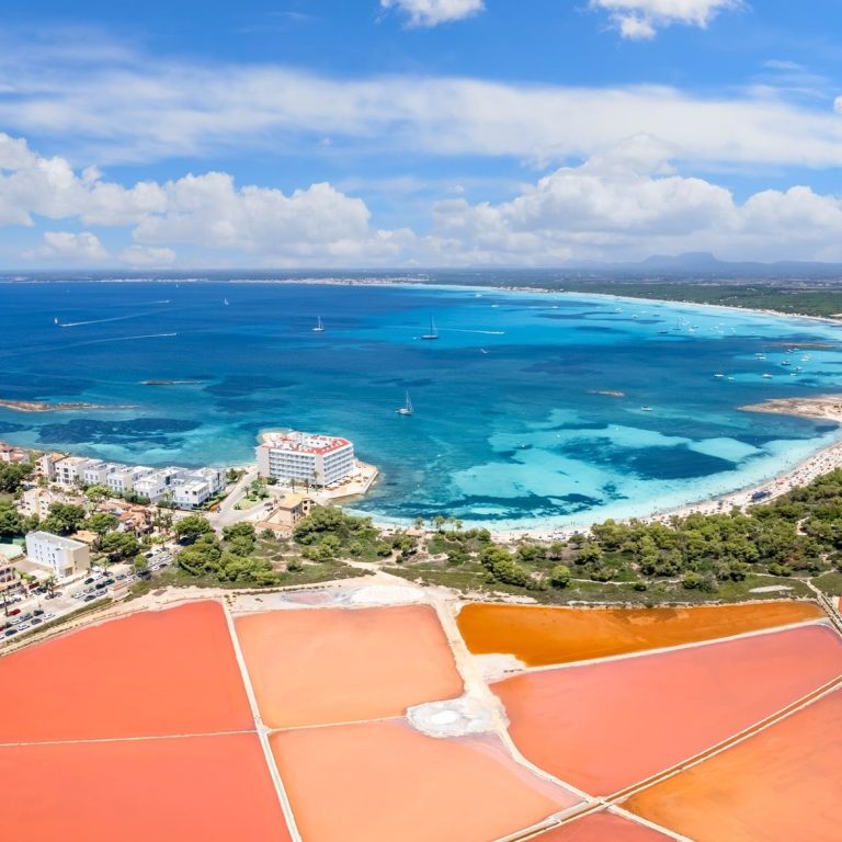 Küste und Saline von Colonia Sant Jordi