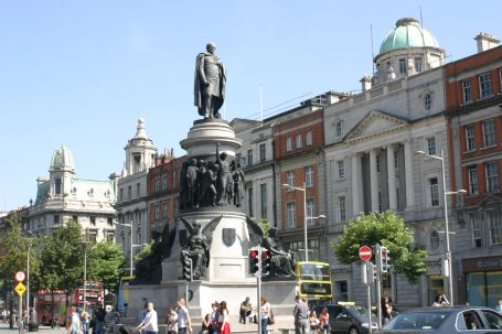 Denkmal für O'Connell im Zentrum von Dublin