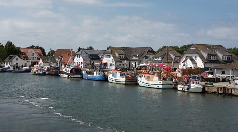 Fischerboote im Hafen