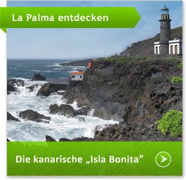 Steilküste mit Leuchtturm auf La Palma