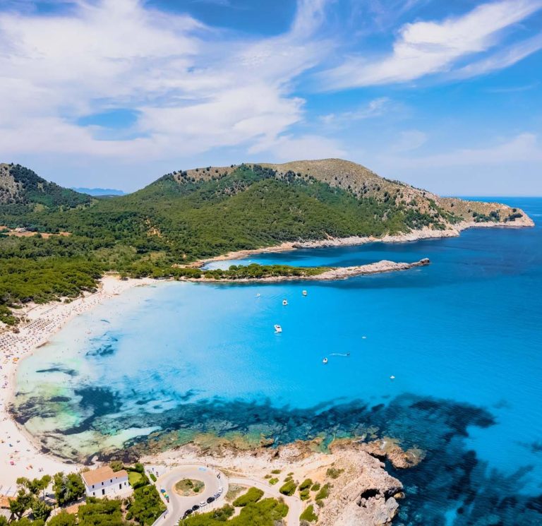 Bucht der Cala Agullo in Cala Ratjada