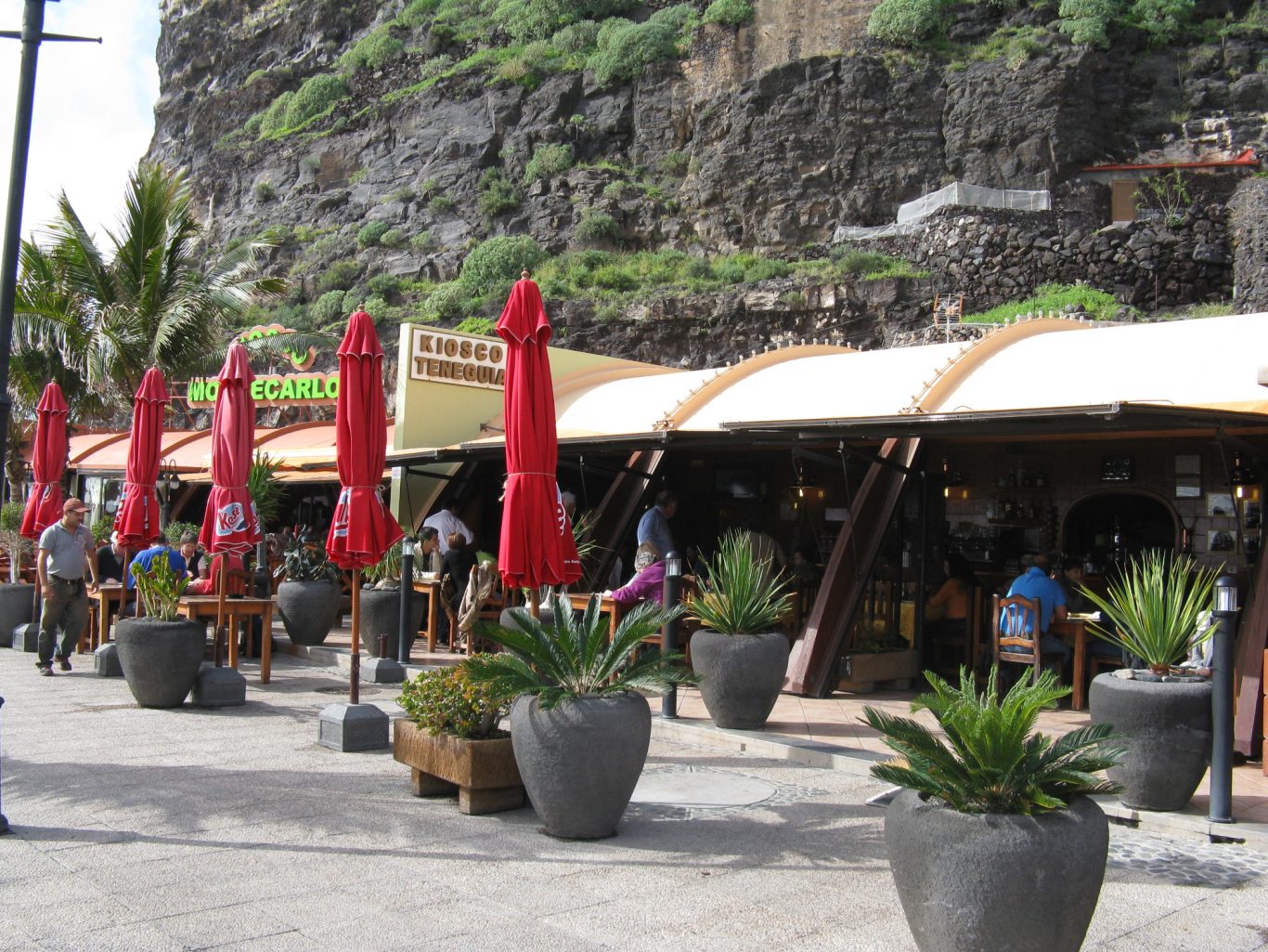 La Palma - Restaurants an der Westküste