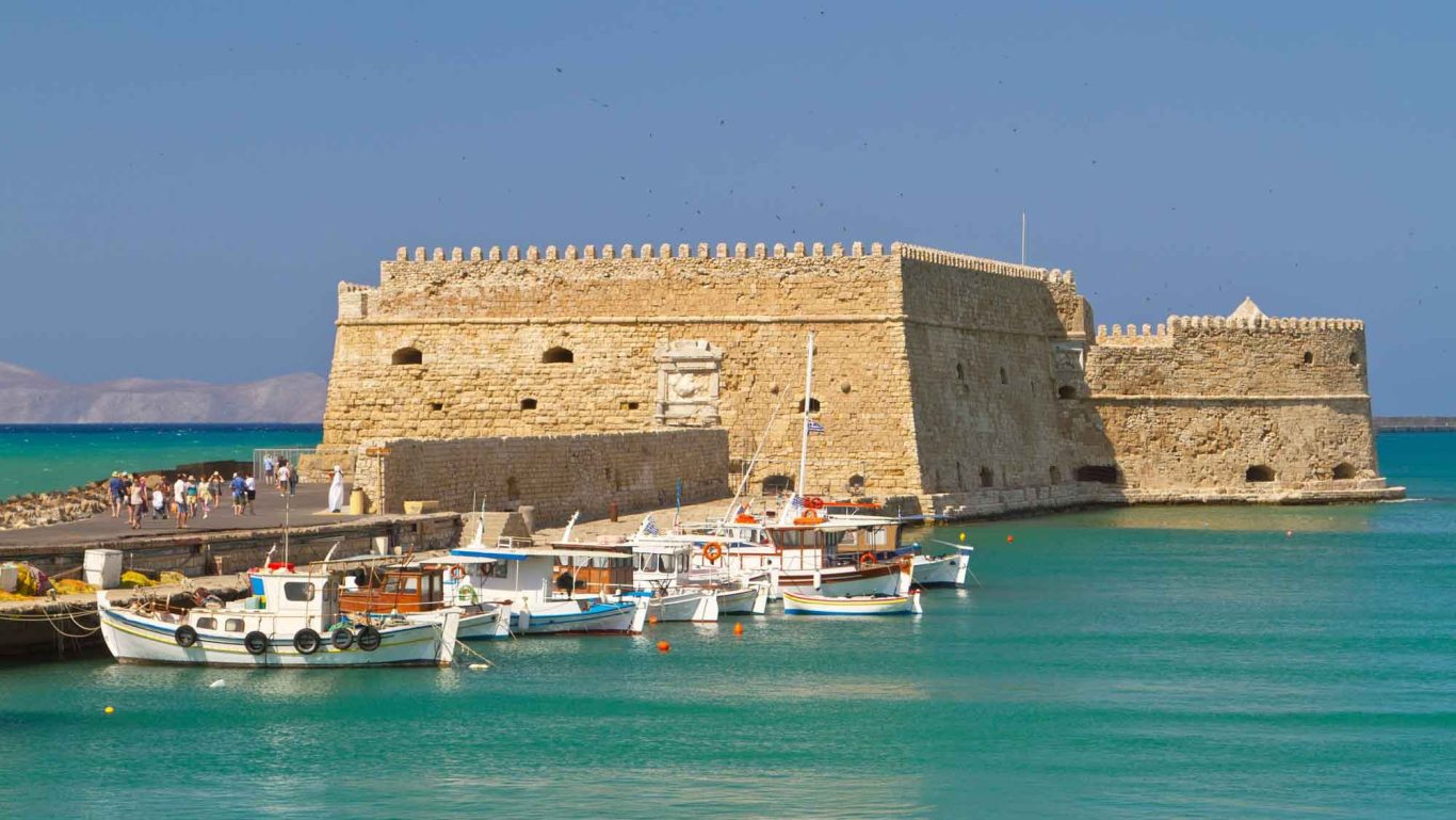 Venezianische Festung im Hafen von Heraklion 
