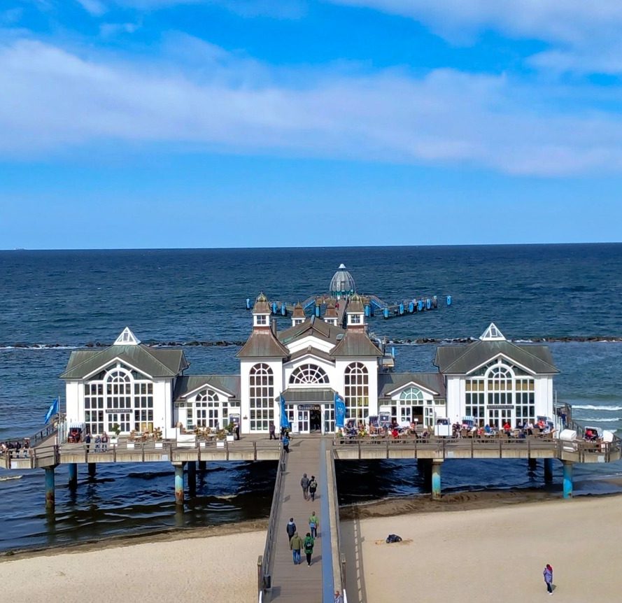 Seebrücke in Sellin auf der Insel Rügen